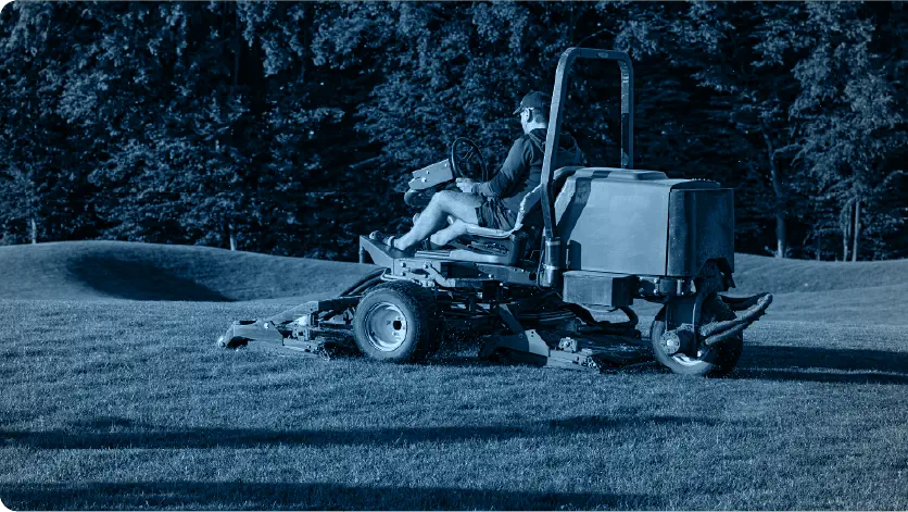 greenkeeper-on-mower greenkeeper-on-mower